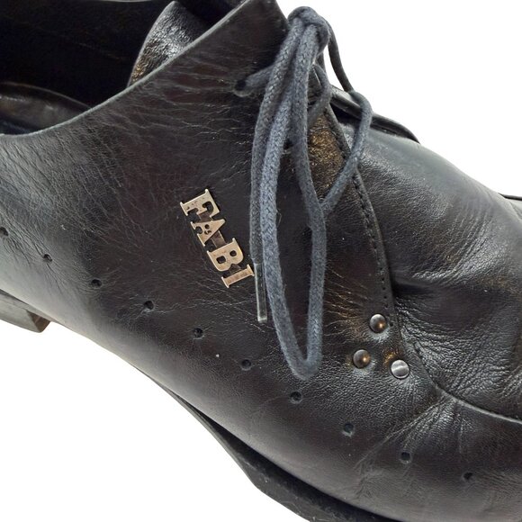 FABI Italian Leather Lace Up Oxford Size 43 main image 9